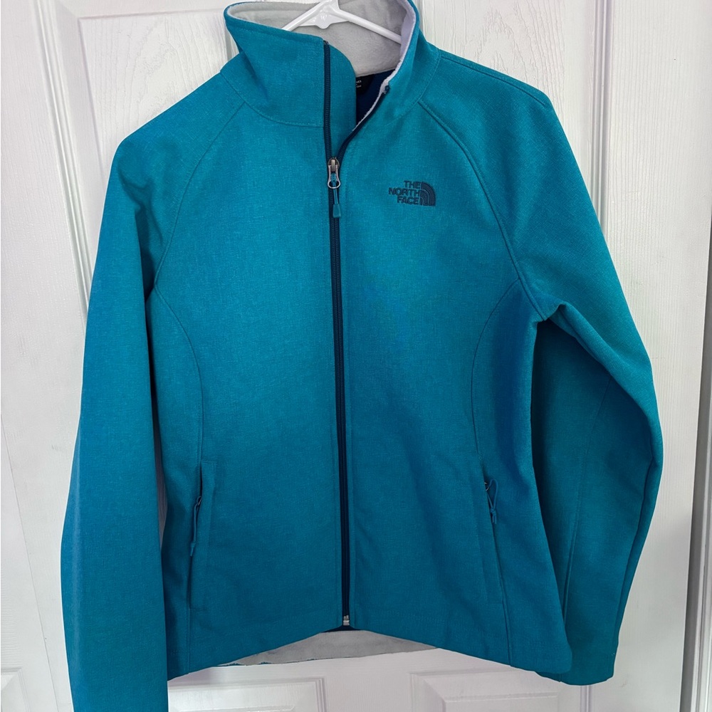The North Face Teal Full-Zip Jacket